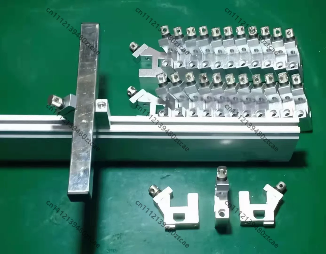 Folder Gluer Aluminum Plate Fixed Square Tube Base Packaging Spare Parts