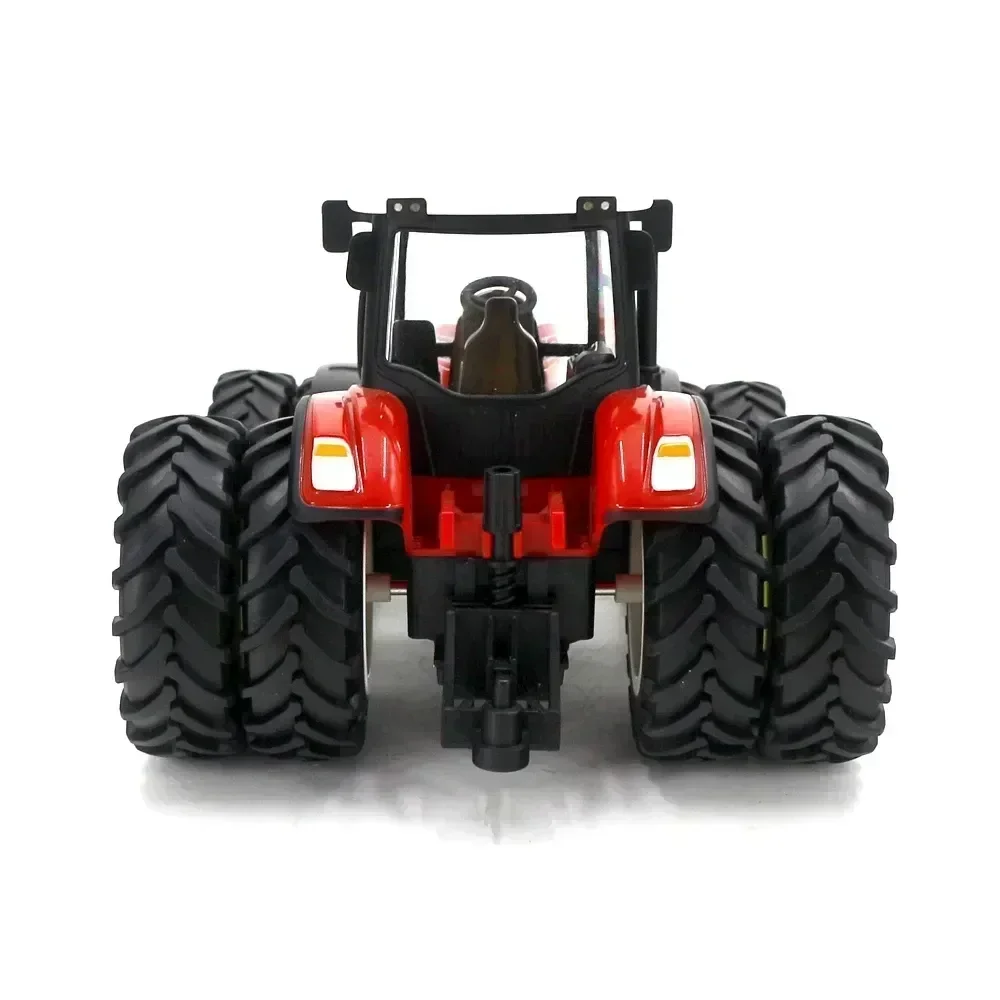 Delin Eight Wheeled Farmer Truck Farm Transport Car Fertilizer Dispenser Tractor Inertia Return Simulation Model Toy