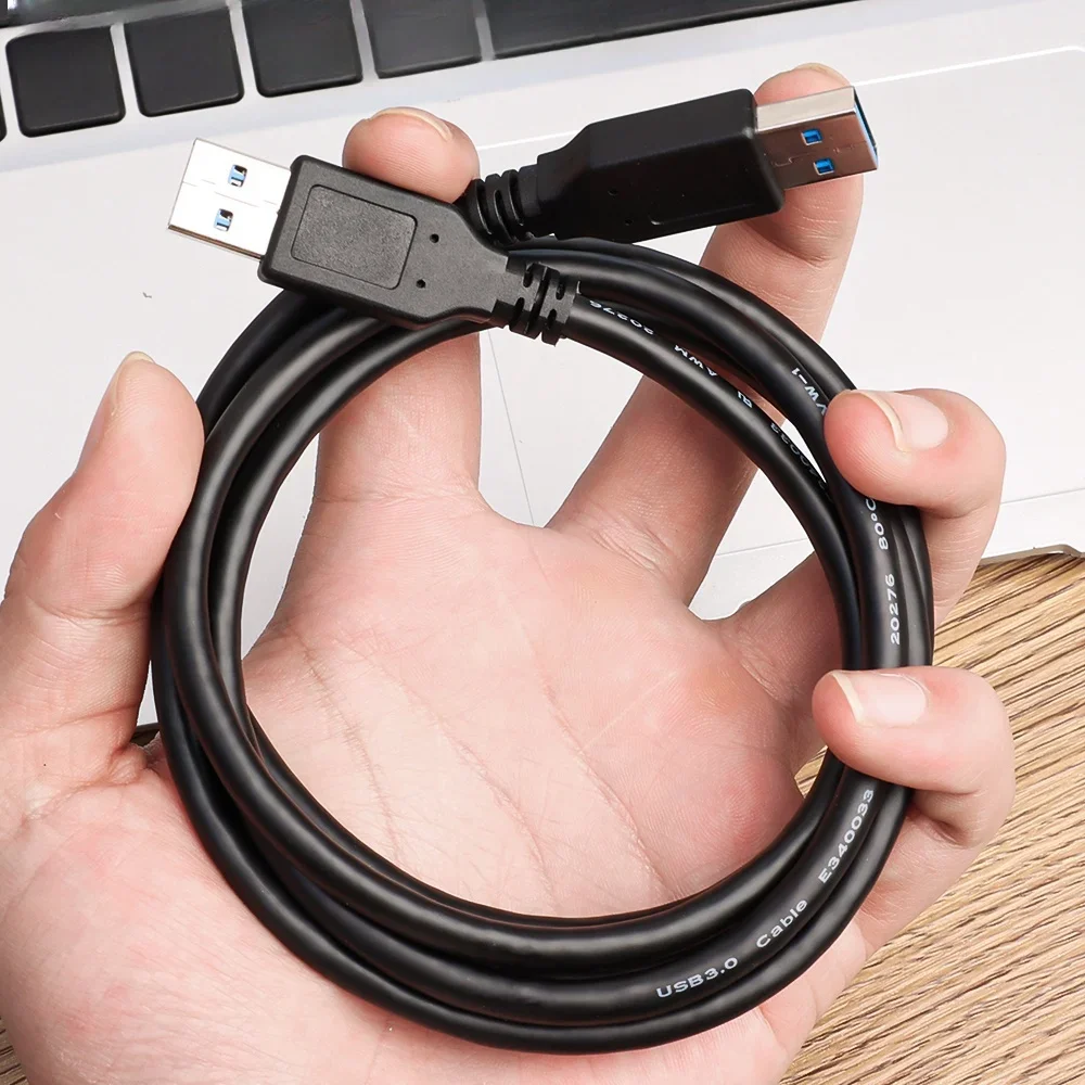 USB 3.0 Extension Cable Type A Male to Male Cable 3.0 2.0 Extender Cord Data Transfer for Hard Drive TV Box PC USB to USB Cable