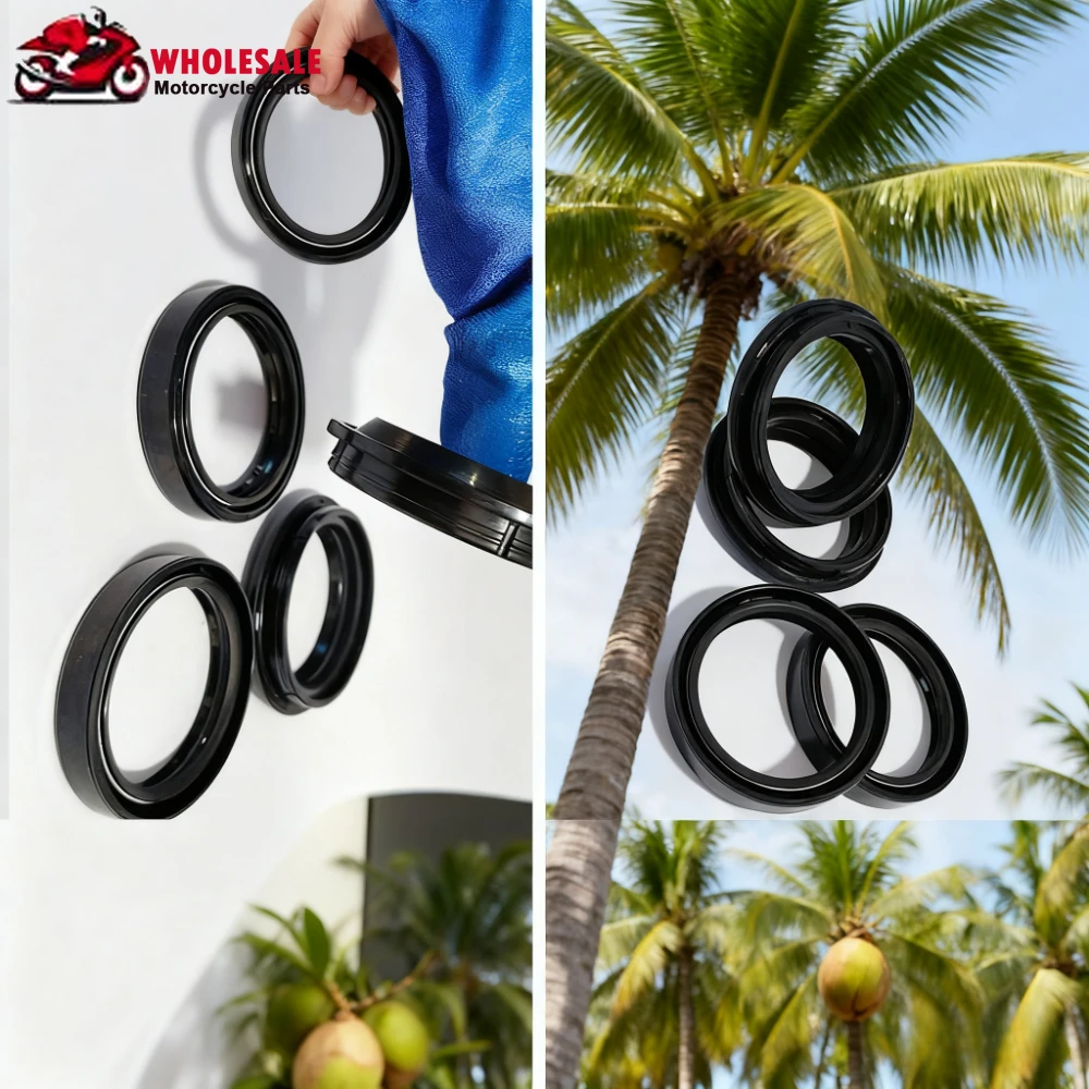 

2/4/8/16pc 38x50x8 38 50 8 Front Fork Oil Seal Dust Cover For KAWASAKI GPX 750 ZX600 ZX600C ZX NINJA 600 R 600R GPX750 GPX750R