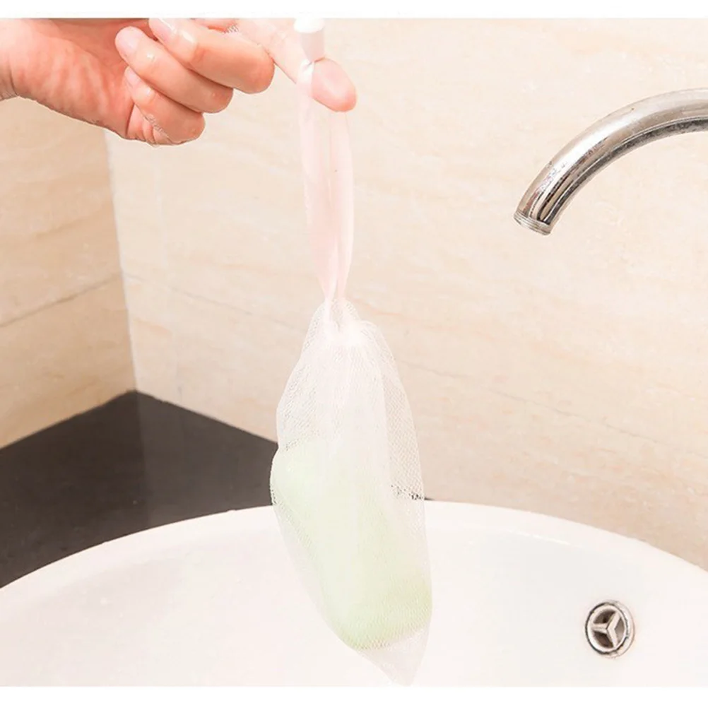 

Portable Soap Netting Holder Printable Storage Pouch Drawstring