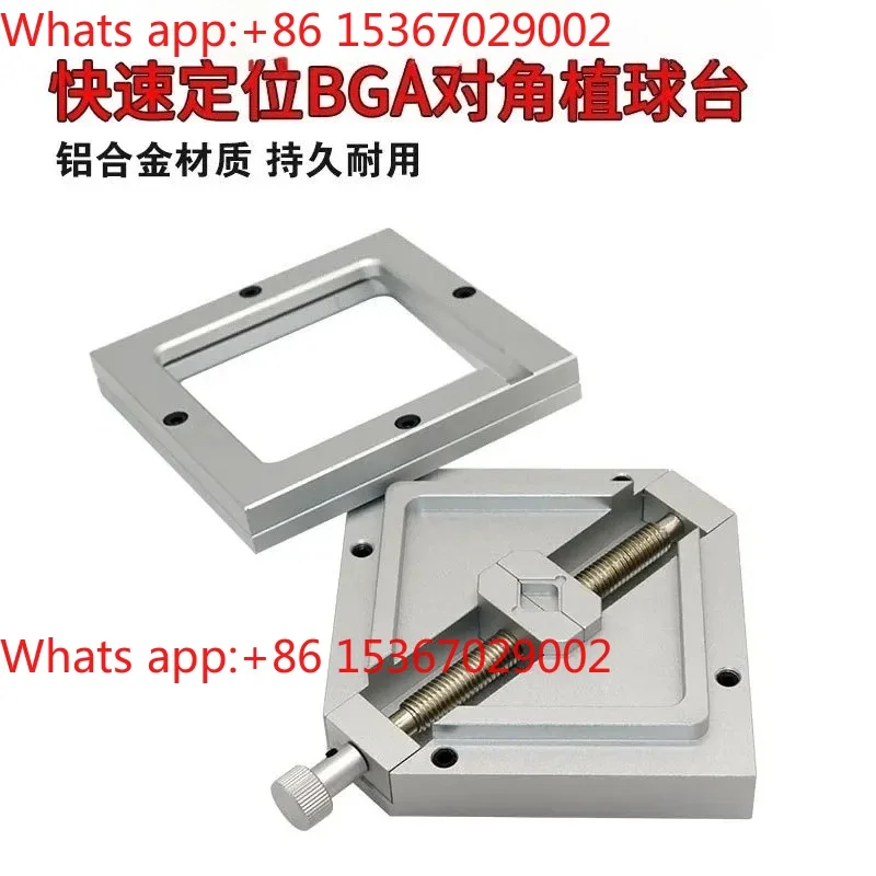 Multi functional professional manual ball planting table accessories, three in one diagonal ball planting table chip