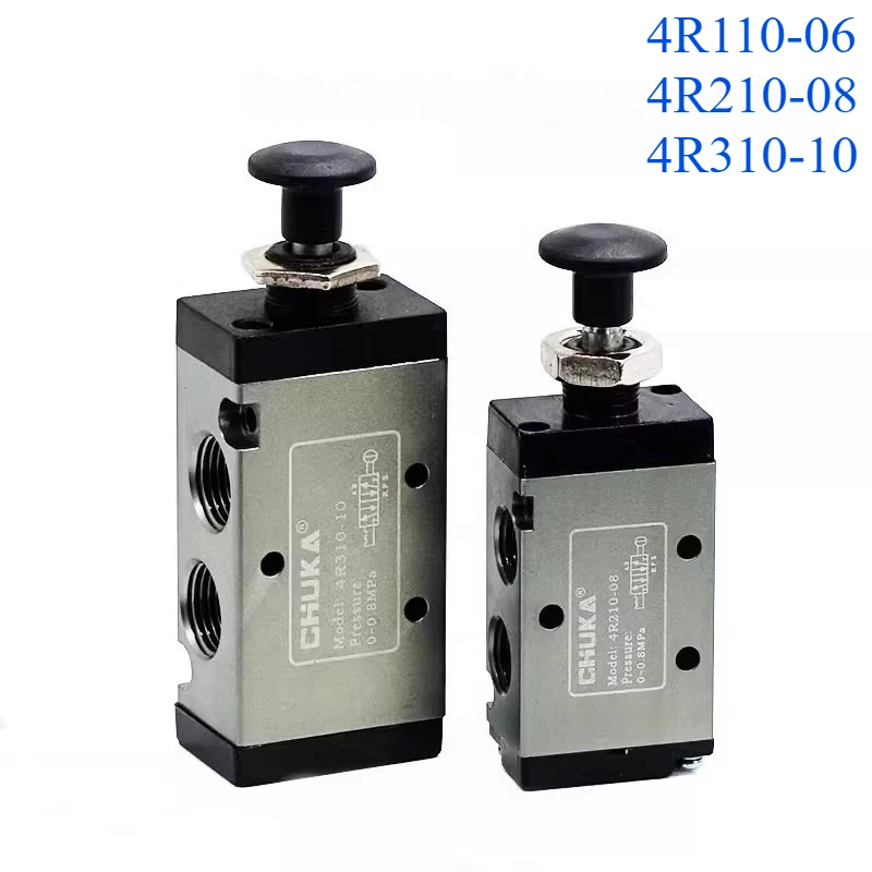 

5-ходовой 2-позиционный воздушный клапан серии 4R 4R110-210-310-410 с ручным управлением для пневматических систем, наборы инструментов для ремонта машин