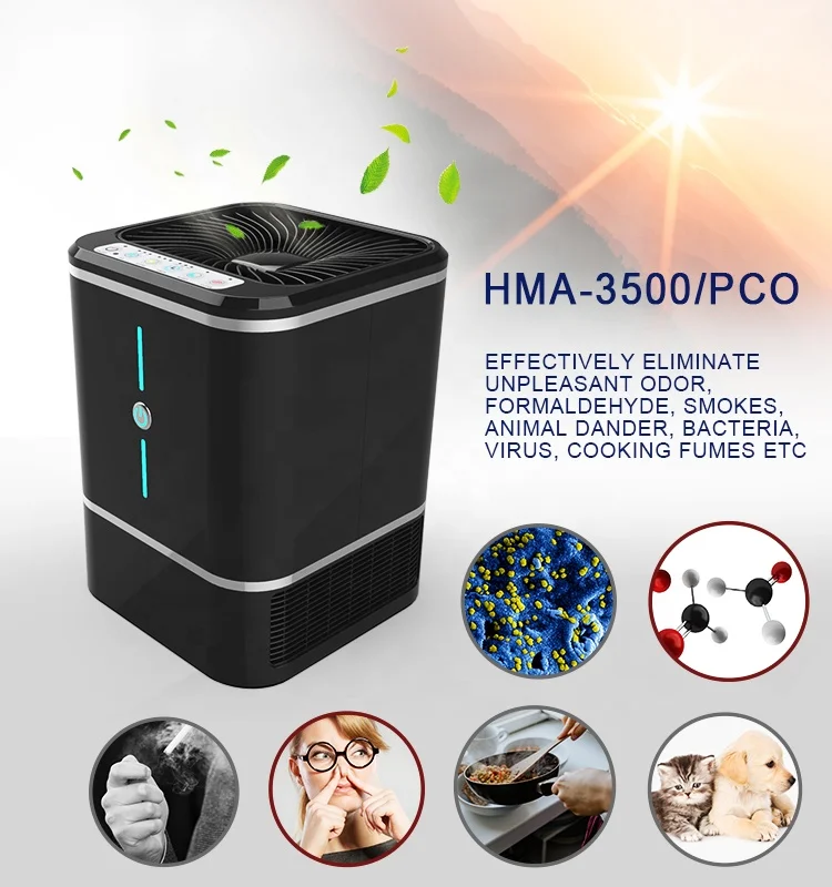 3 in 1 smart Ozone Air purifier machine per acqua ad ozono