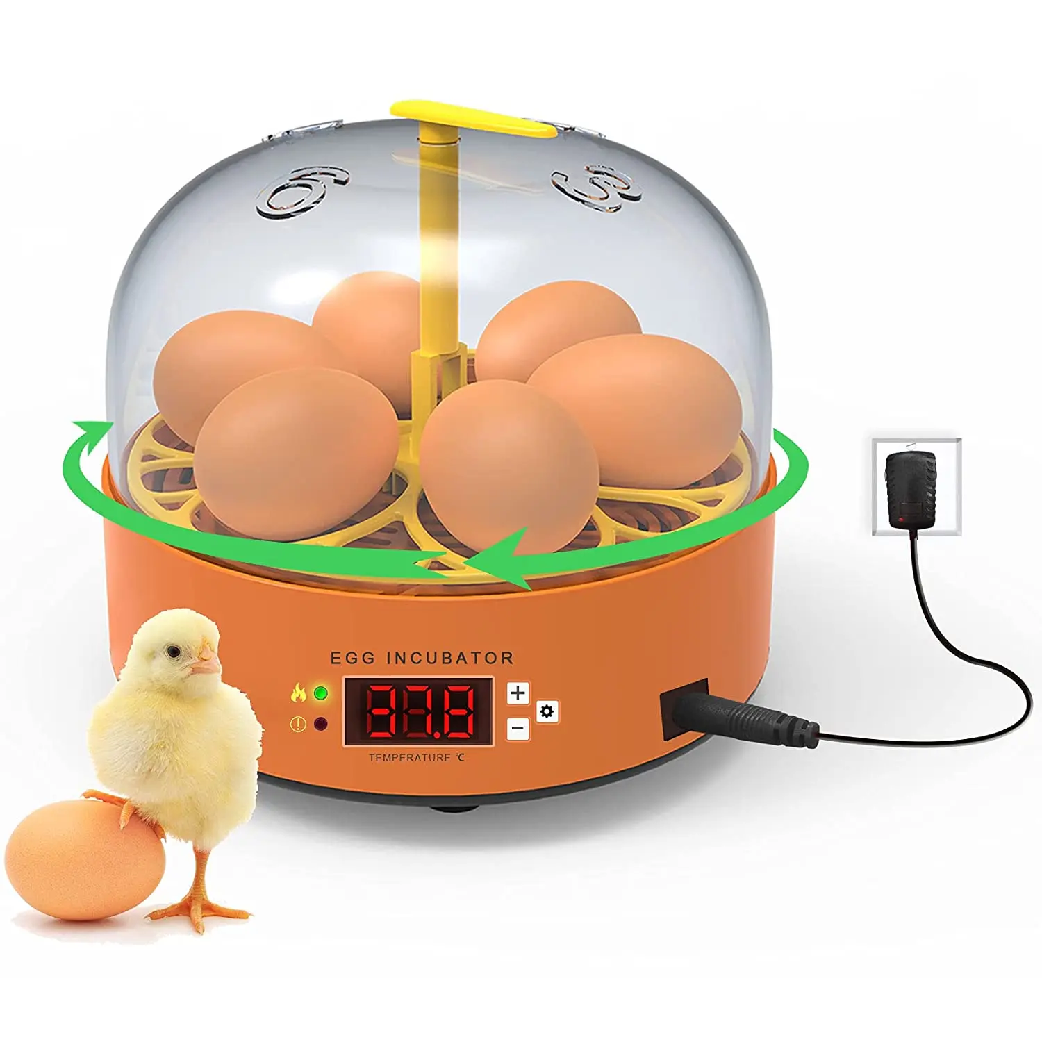 

Chicken Farm Equipment Egg Incubator Chicken Brooder Incubators for Hatching Chicken Duck Goose Quail Parrot Birds Eggs