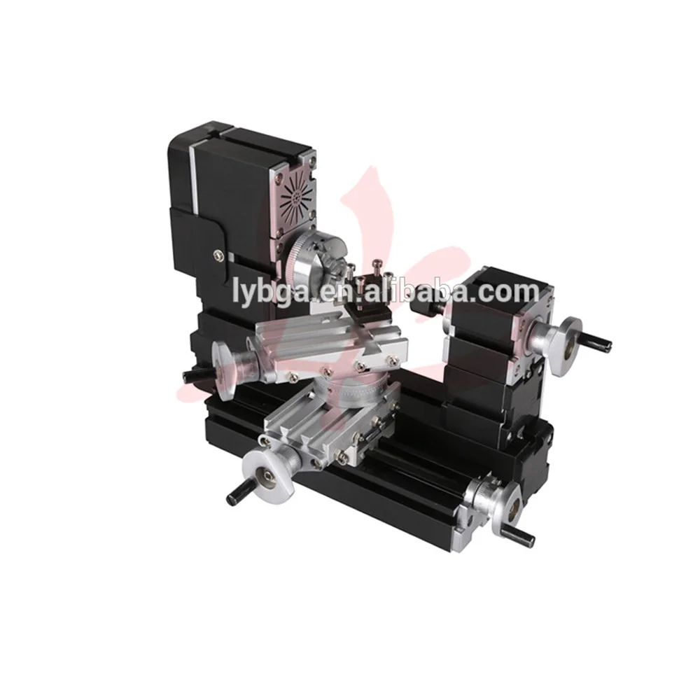 Mini Lathe Machine DIY Big Power Lathe Mini Metal Spinning Lathe TZ20002MRP.