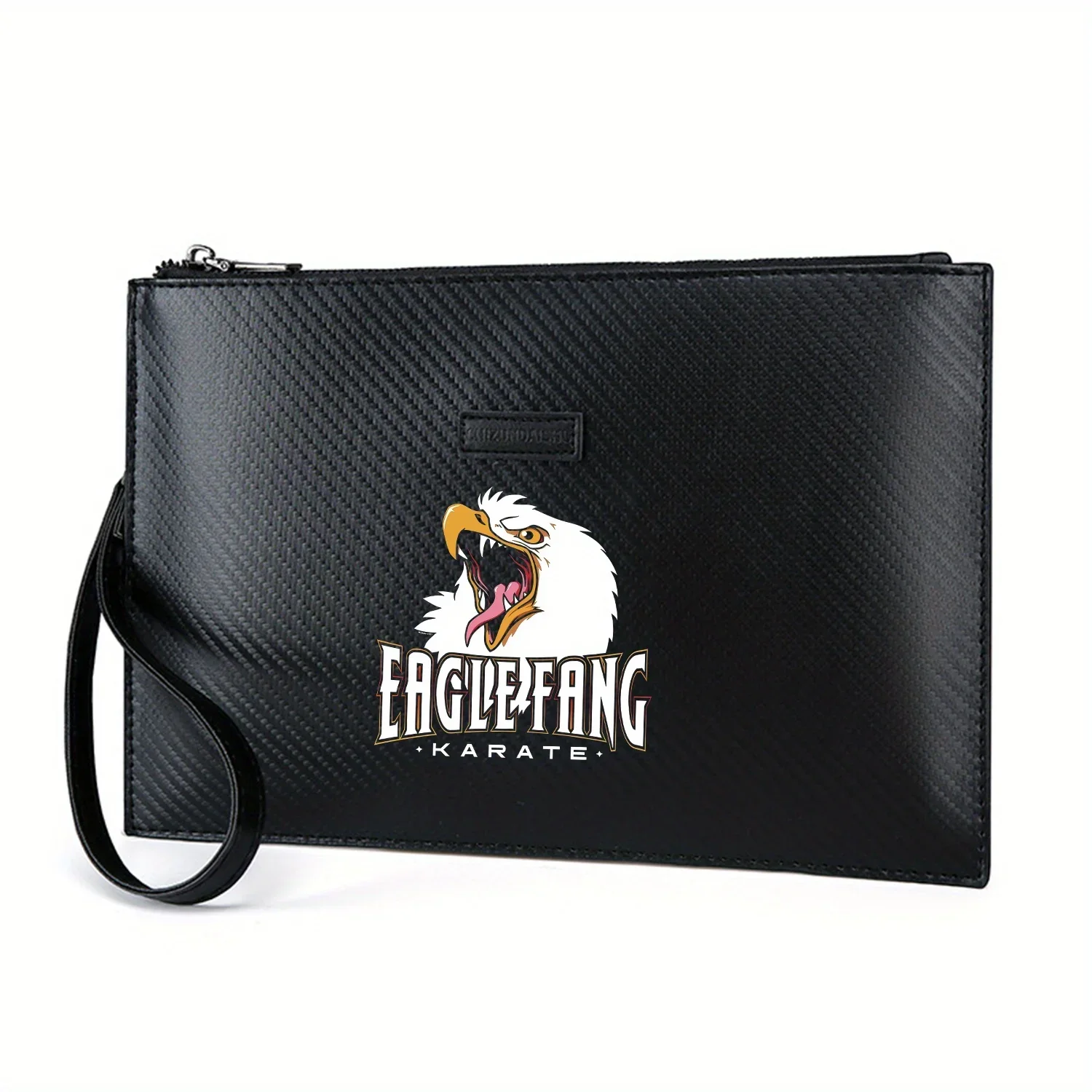 cabeca-de-aguia-boca-aberta-design-de-karate-bolsa-masculina-elegante-impressa-em-pu-elegante-e-pratica-para-transporte-diario