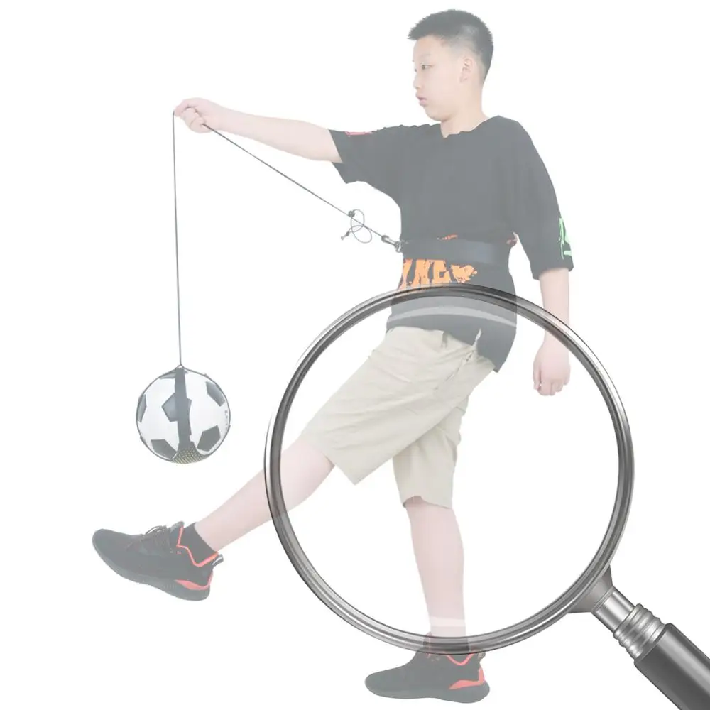 

Тренировочный пояс для отработки ударов по футболу, износостойкий, для индивидуальных тренировок, эластичный, для отработки ударов по мячу