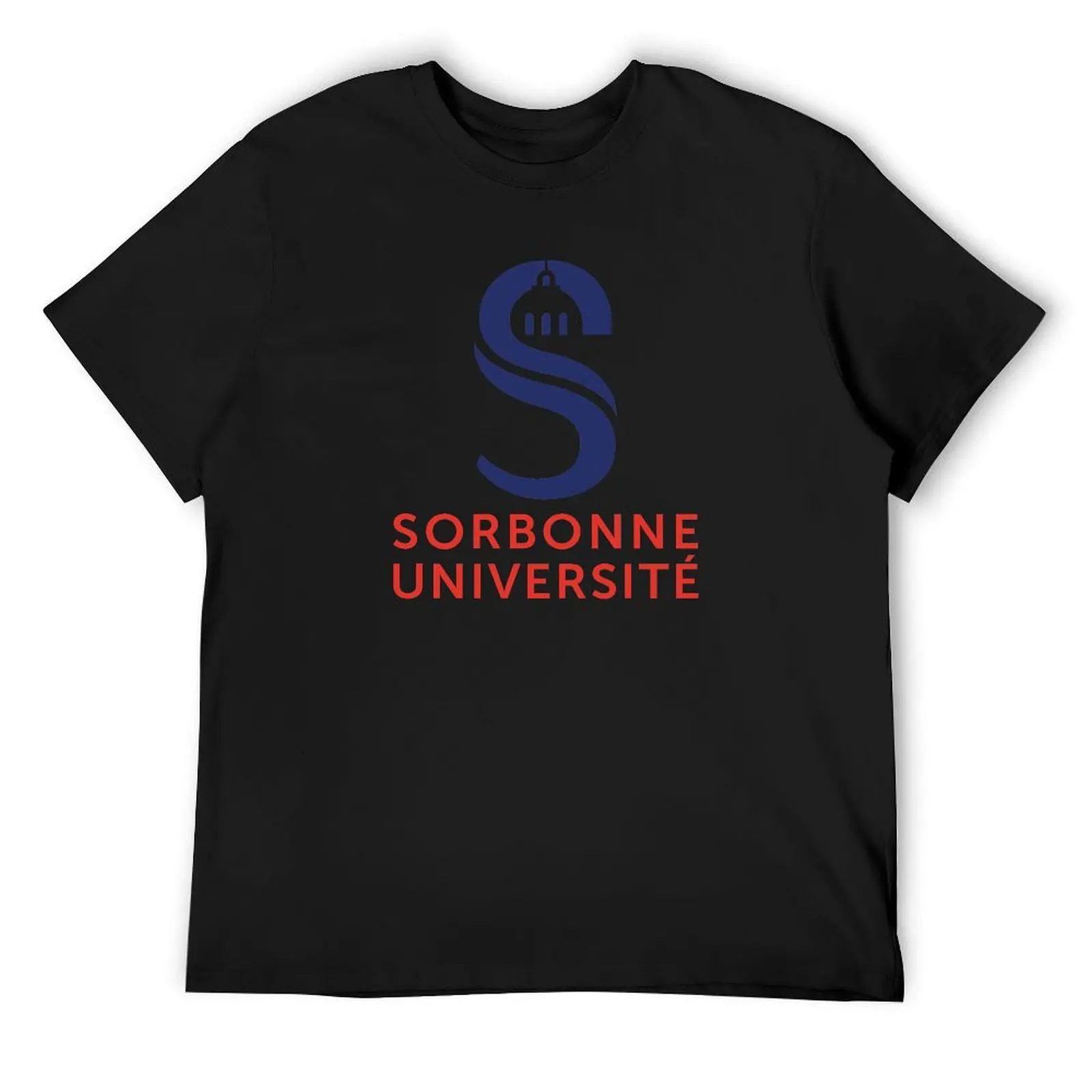 Sorbonne university seal T-Shirt summer clothes Aesthetic clothing shirts men graphic