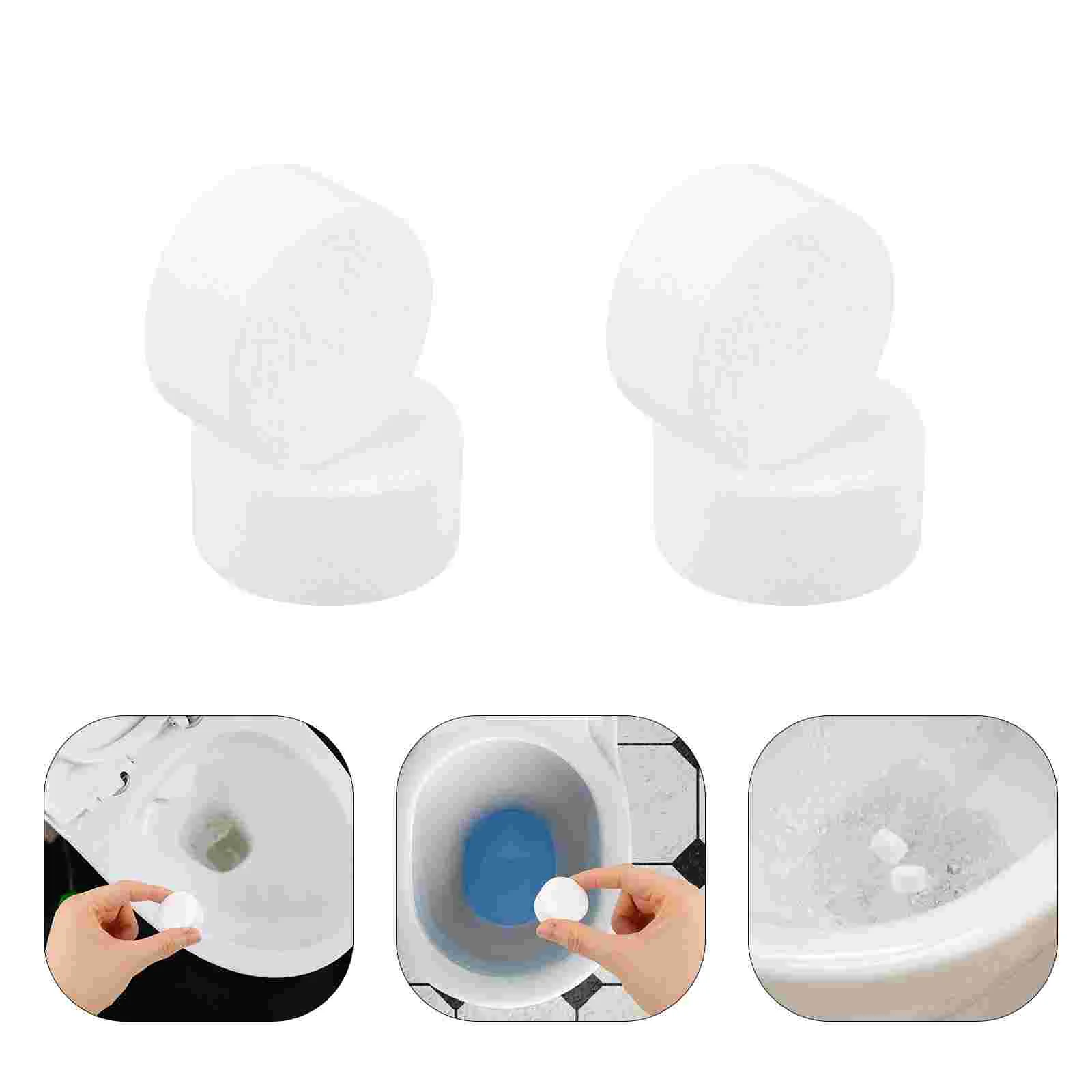 20 Pcs Toilet Cleaning Block Tablets Bathroom Accessories Urinal Cakes Deodorizer Deodorant