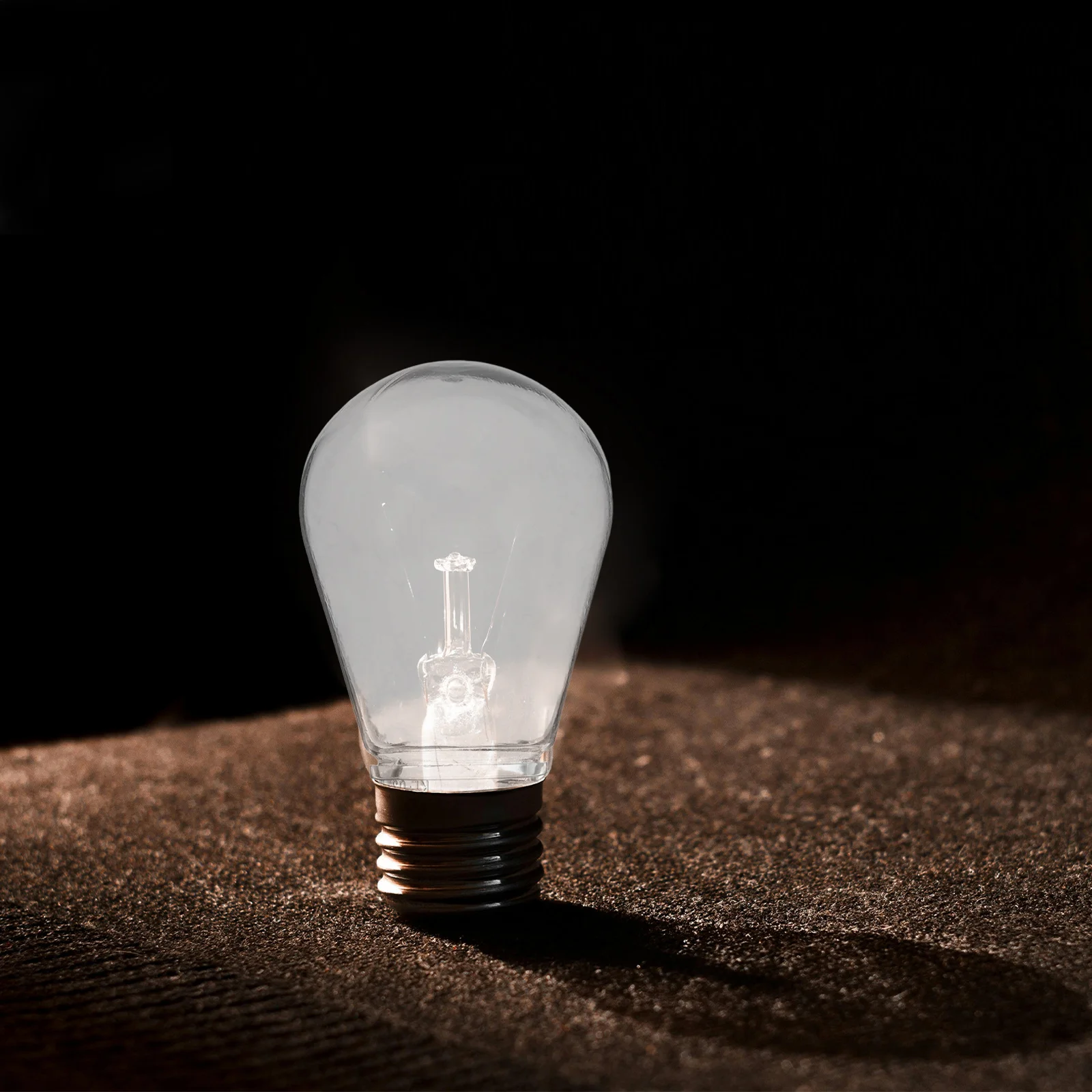 30 pezzi copri lampadine trasparenti E27 gabbie per lampadine in plastica per luci a corda copertura diffusore resistente al calore illuminazione decorativa