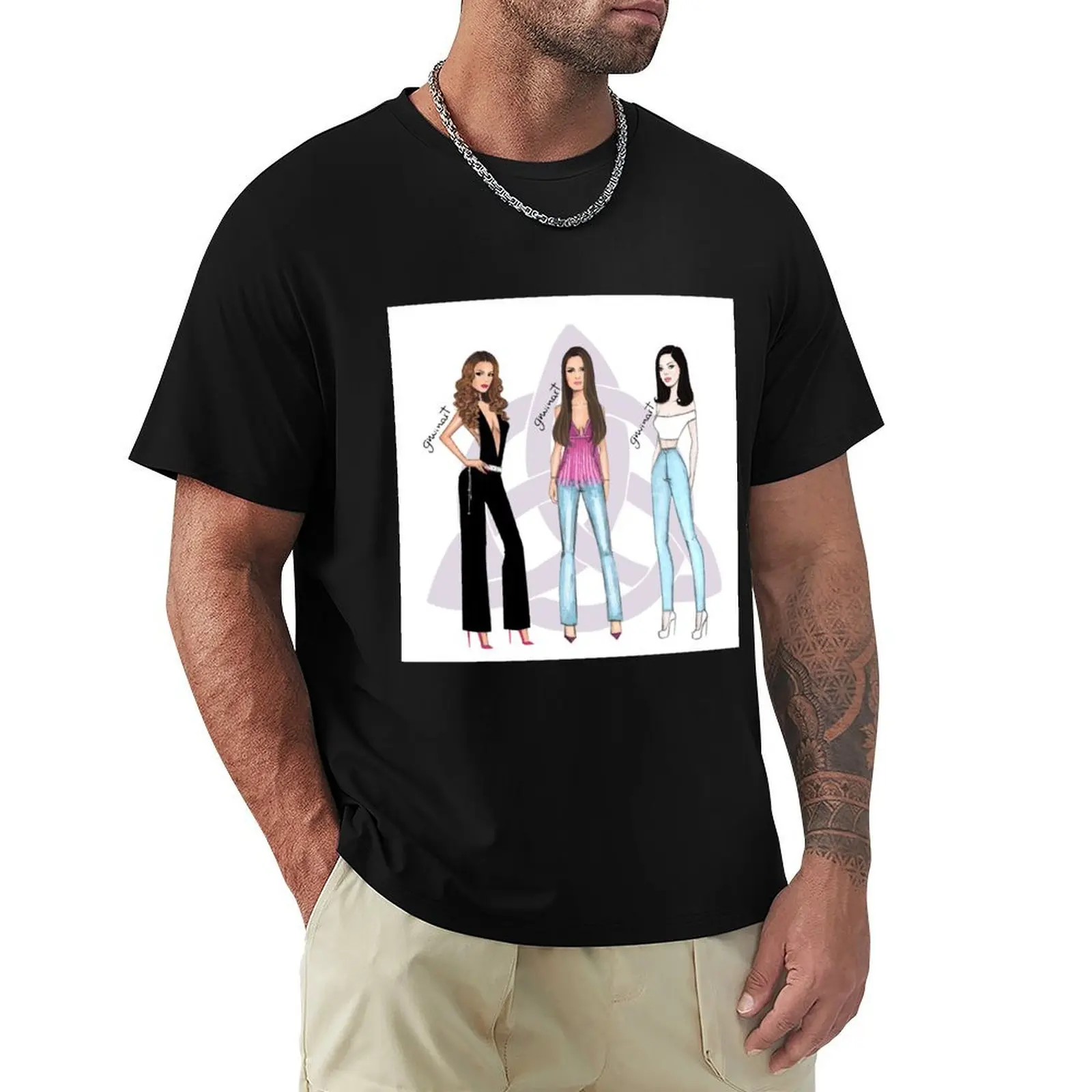 Charmed (Embrujadas) T-Shirt Big and Tall Crew Neck Tee