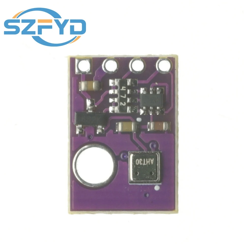 AHT30 I2C Digital Temperature & Humidity Sensor Module – High-Precision, Wide Voltage 2.0V–5.5V, for Arduino ESP32 DIY