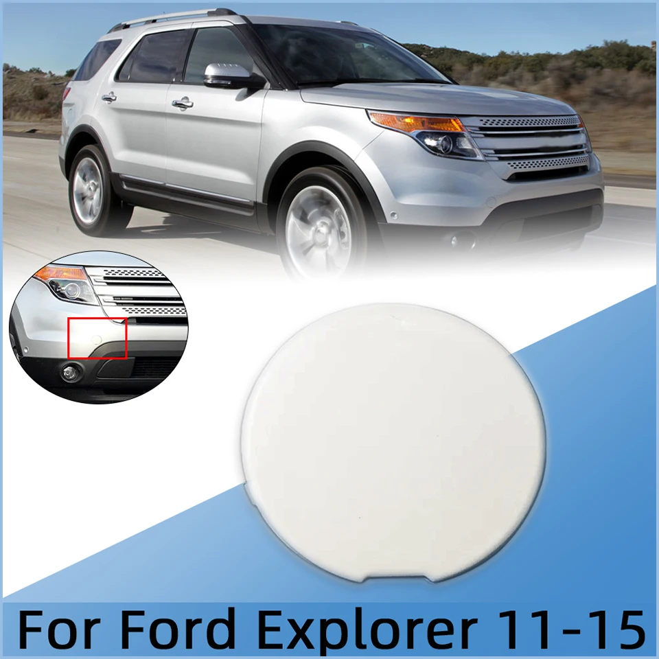 

Auto Parts For Ford Explorer 2011-2015 Front Bumper Tow Hook Eye Cover Cap BB5Z17A900A BB5Z17A900APTM Hauling Trailer Lid Trim