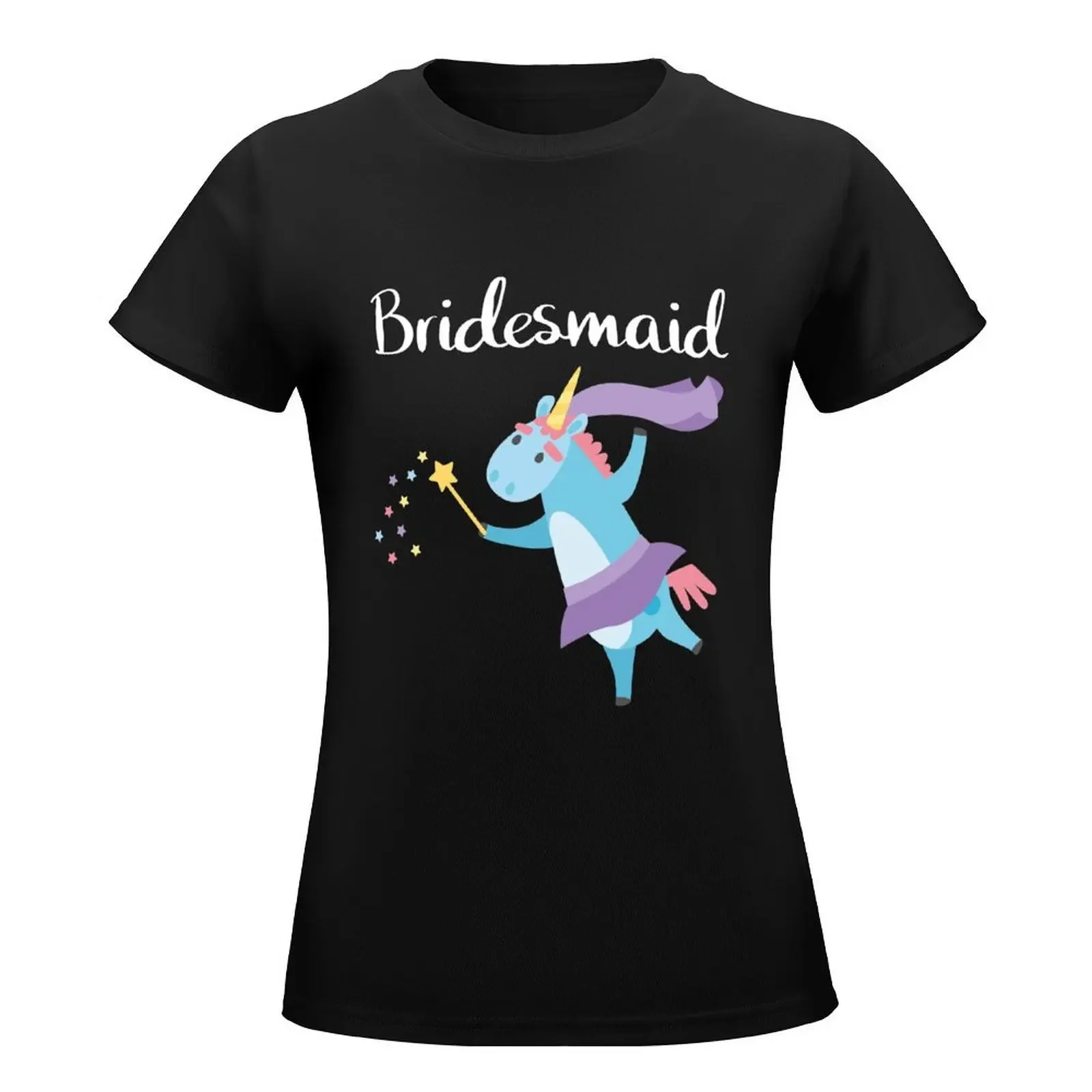 Bridesmaid Unicorn Outfit Bachelorette Bridal Shower Gift Wedding Party Gift For Her T-Shirt