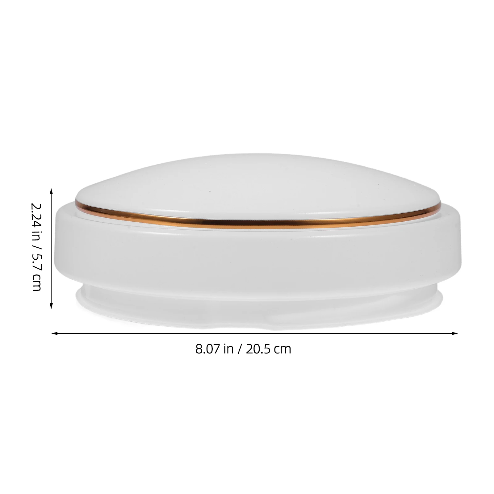 Circular Ceiling Light Shade PVC Material Flush Mount LED Cover Replacement Globes Dome Lamp Shades Adjustable Sizes Home Decor