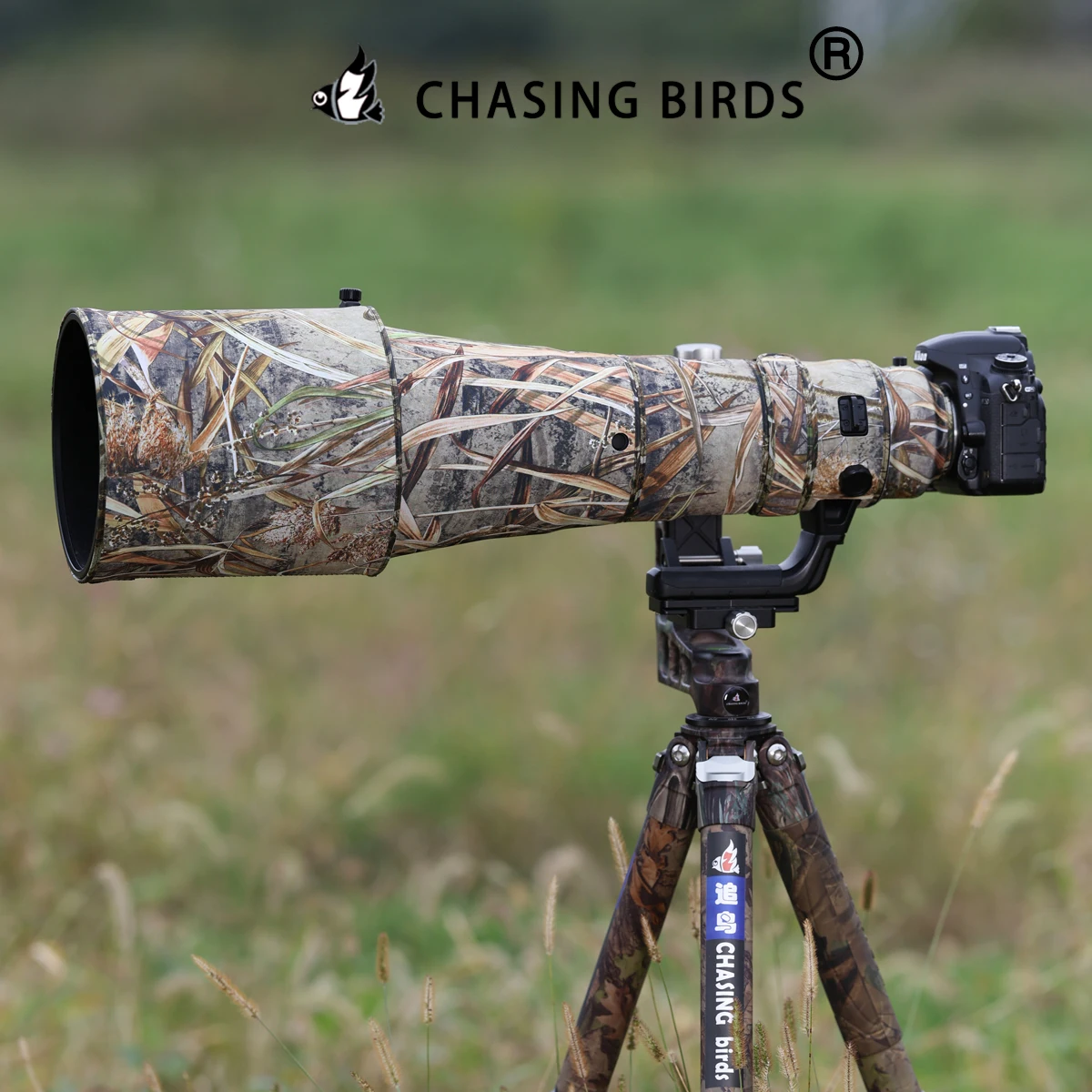 

CHASING BIRDS lens coat for NIKON AF-S 600 F4 E waterproof and rainproof camo lens coat protective cover nikon 600mm lens camo