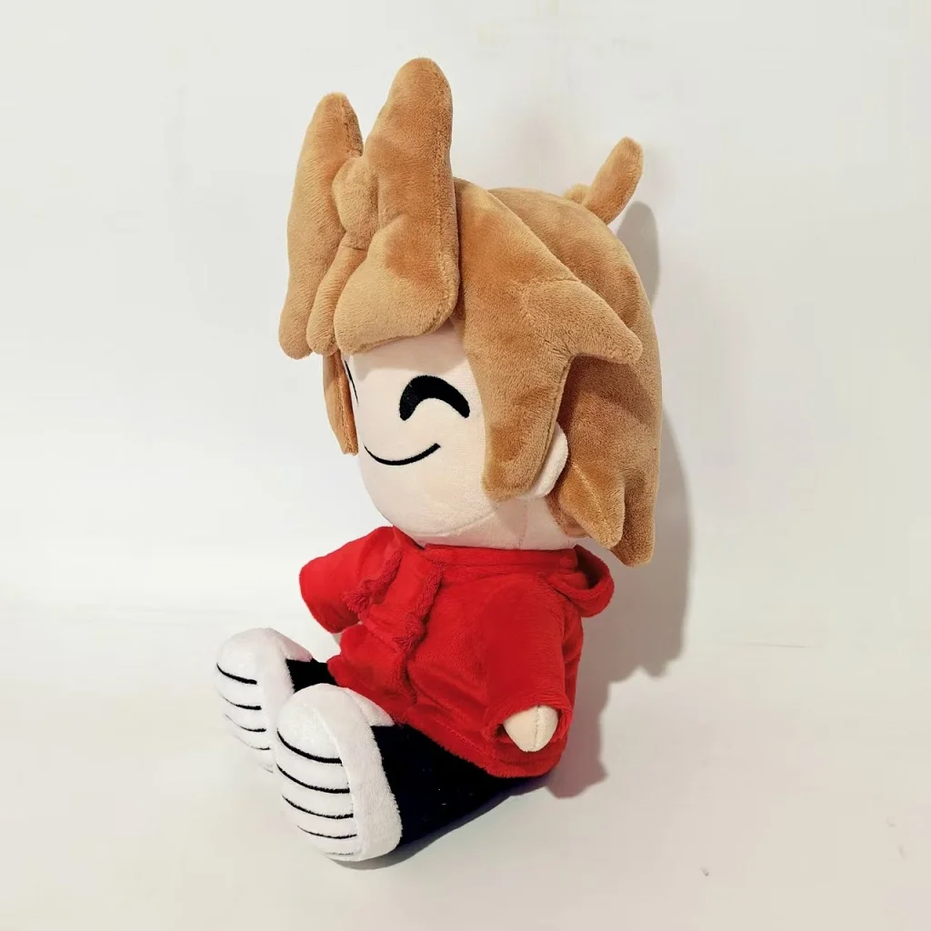 New In Stock 9 Inch Anime Eddsworld Tord Plush Toy Peripheral Stuffed Doll Collectible Gift For Kids Christmas Cartoon Plushie