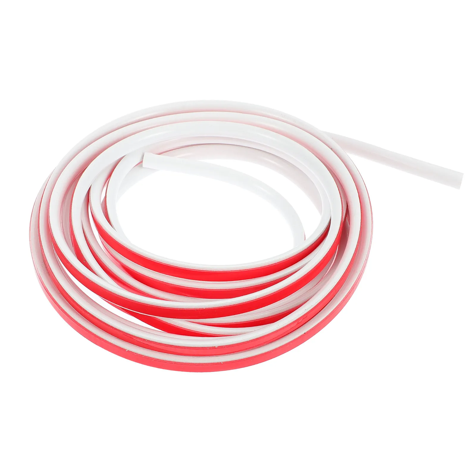 1 Roll Tile Edges Strip Self-Adhesive Decor Seam Strip Easy Application Wear-Resistant Flexible Trim for Home DIY Renovation