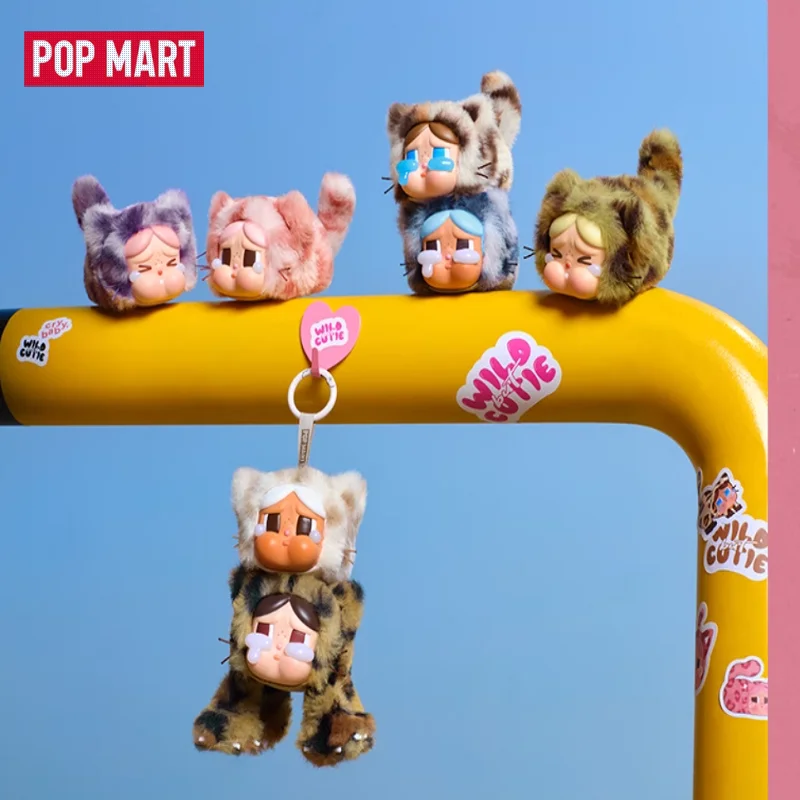 

New Genuine Crybaby Wild But Cutie Series Blind Box Lovely Vinyl Bag Pendants Trendy Toys Crybaby Mystery Box Customized Gifts