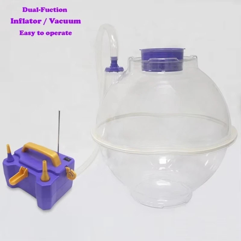 Newly developed 45cm inflator and vacuum dual-function super balloon filling balloon filling machine