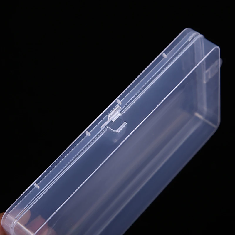 Dustproof Durable Strong Jewelry Storage Case Container Mini Plastic Box Rectangular Box Transparent Box Packing Box Storage Box