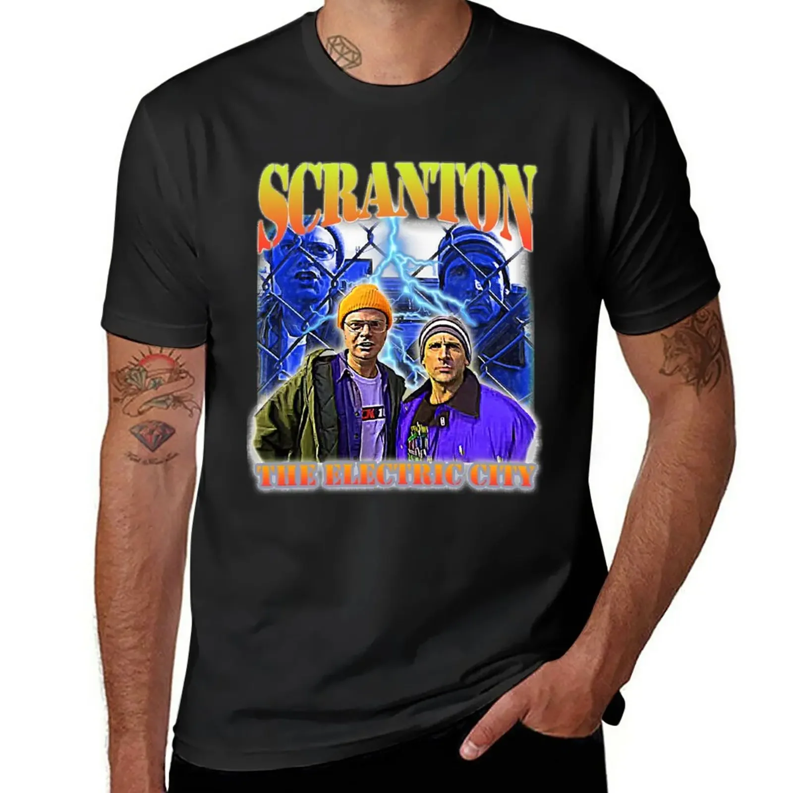 

Scranton The Electric City T-Shirt tees heavyweights mens clothes