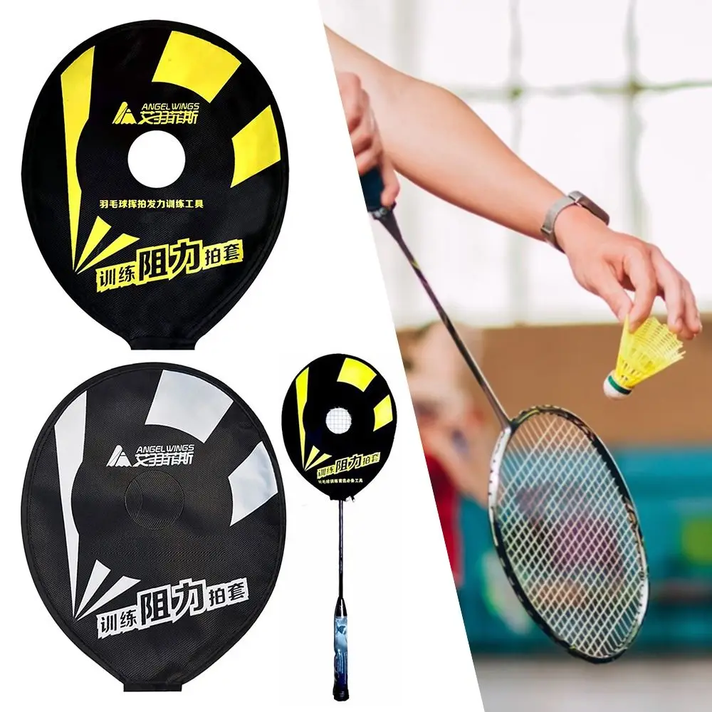 Supplies Accessories Swing Hitting Enhance Wrist Power Exerciser Badminton Racket Resistance Cover Racquet Sleeves