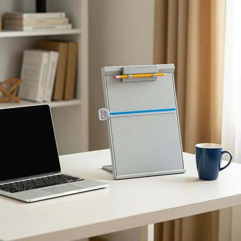 Adjustable Document Holder Paper Stand For Desk A4 Letter Reading Typing Office