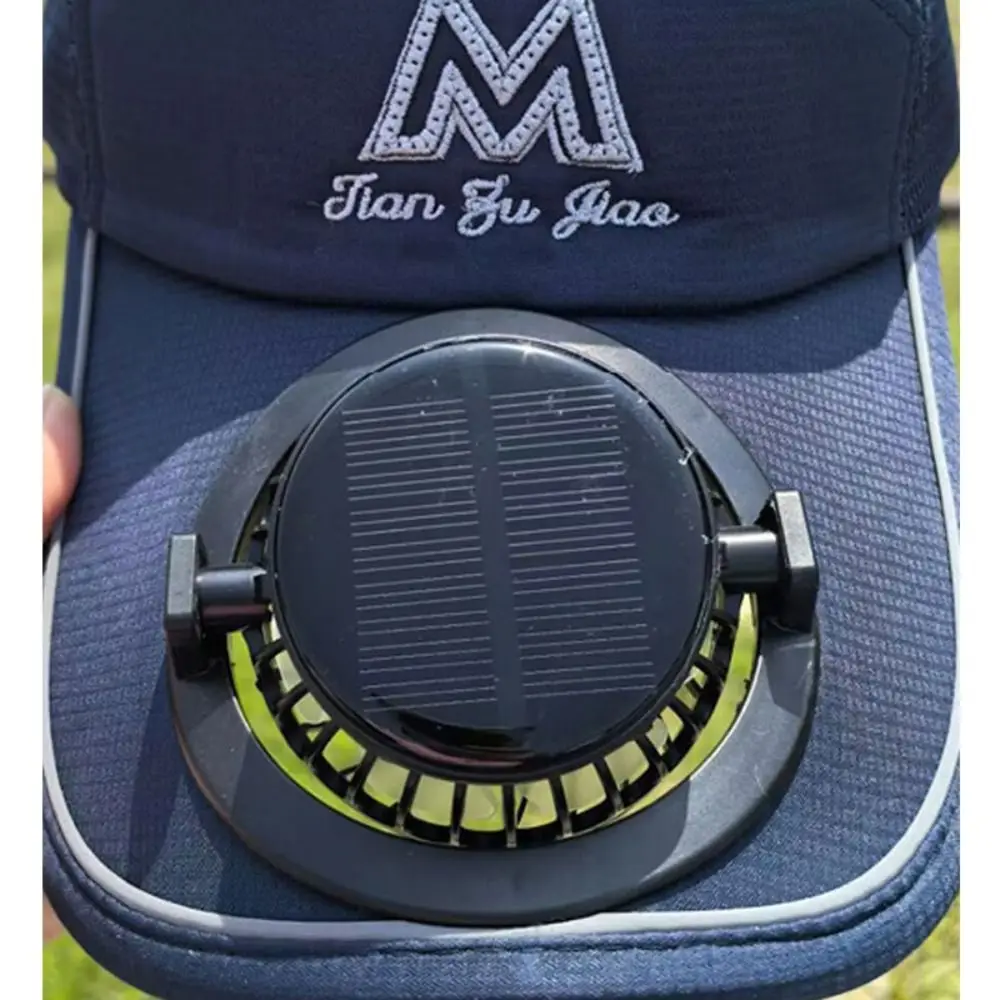 

Outdoor Solar/USB Charging Fan Hat Quick Dry Breathable Mesh Sun Hat Long Brim Sun Protection Fishing Baseball Hat
