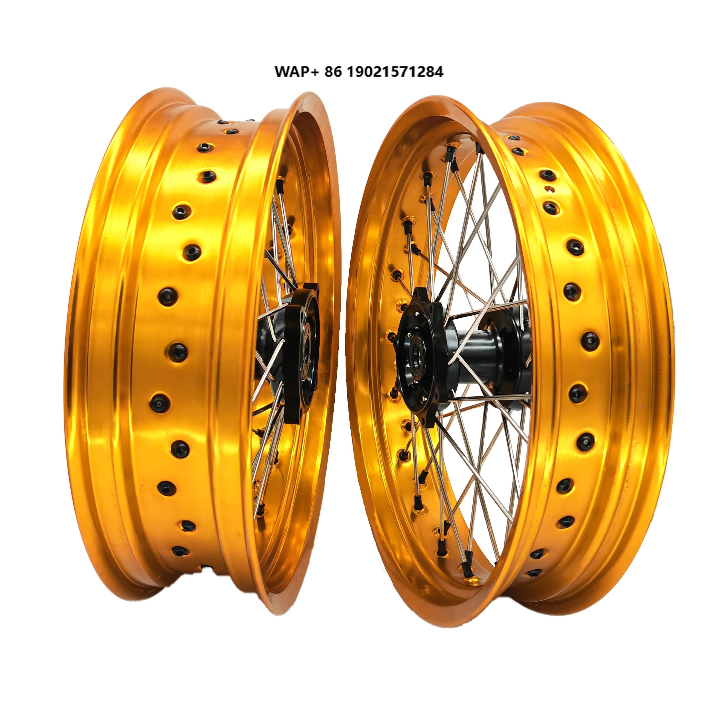

Custom Color Motorcycle Accessories Wheel Alloy Super Motard Supermoto Wheel for CR CRF 125 250