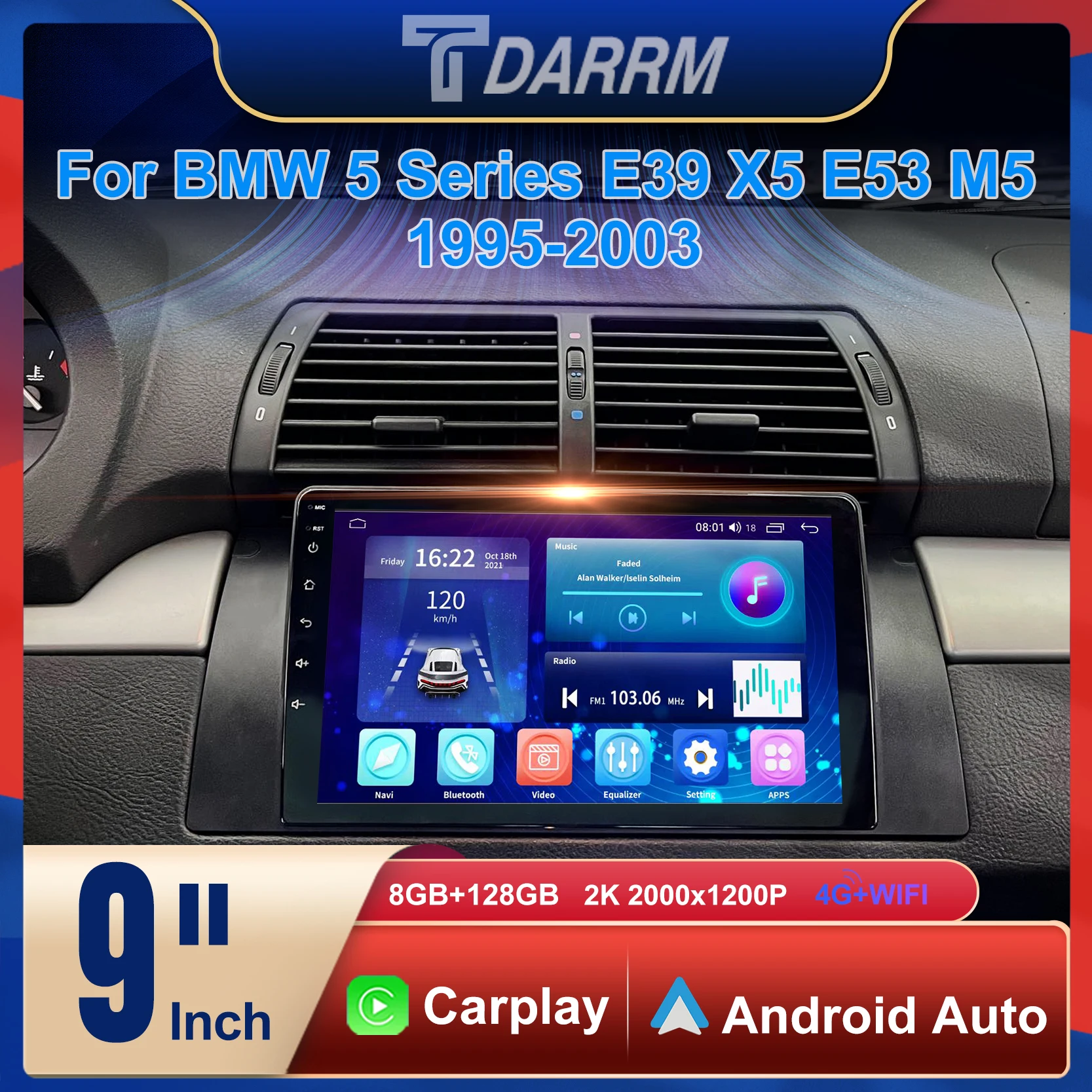 For Bmw 5 Series E3…