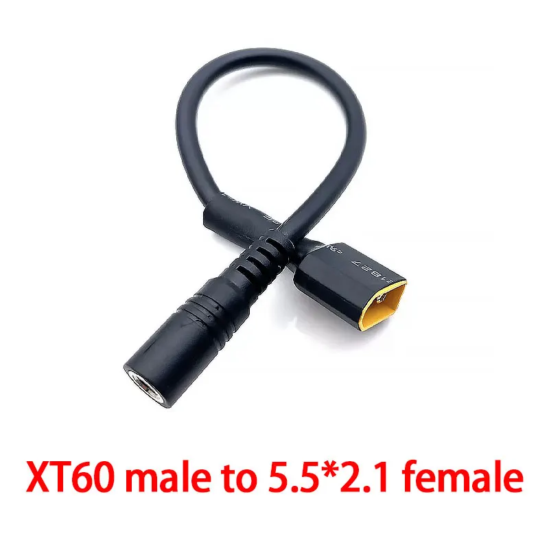 

Goggles B6 Charger Cable Battery Charging Cable Adapter XT60 XT30 Plug to DC 5.5 2.1mm for Fatshark Skyzone 03 FPV Parts