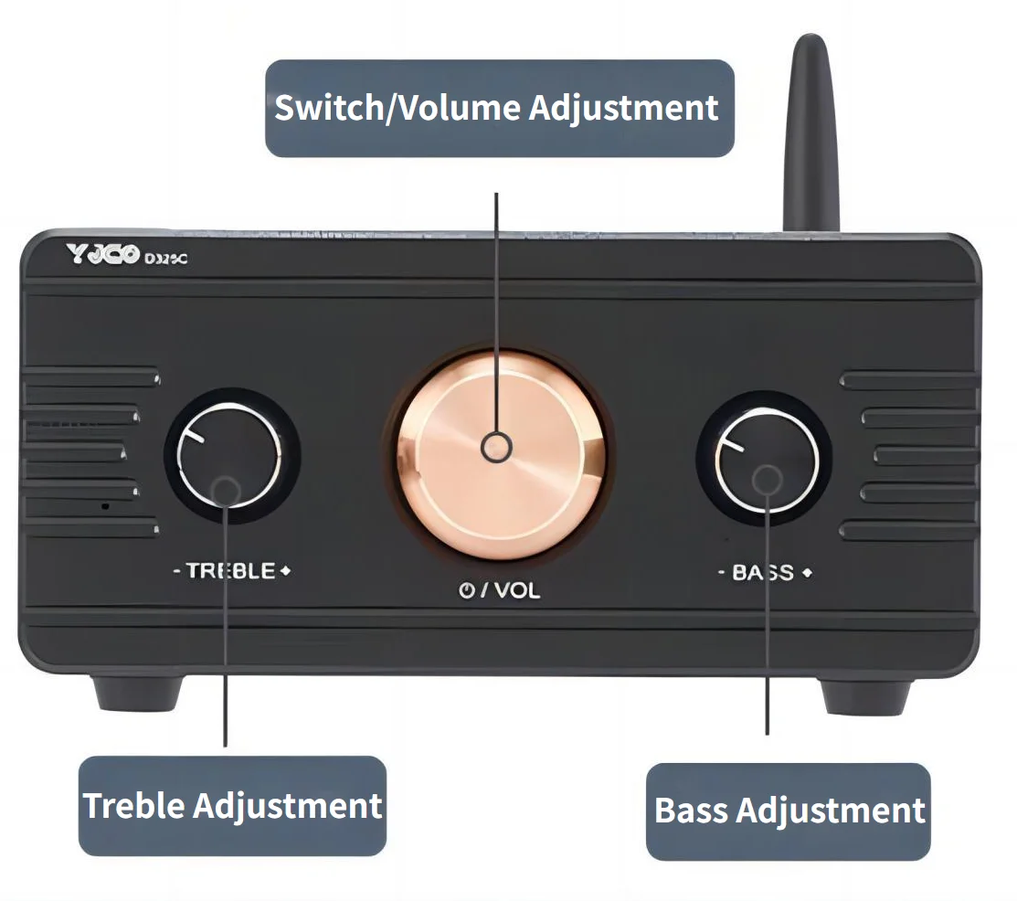 Imagem -02 - Amplificador de Potência Digital Suporte Bluetooth Aptx Xlr Entrada Rca Canais Karaokê Doméstico para Alto-falantes 300w Mais 300w