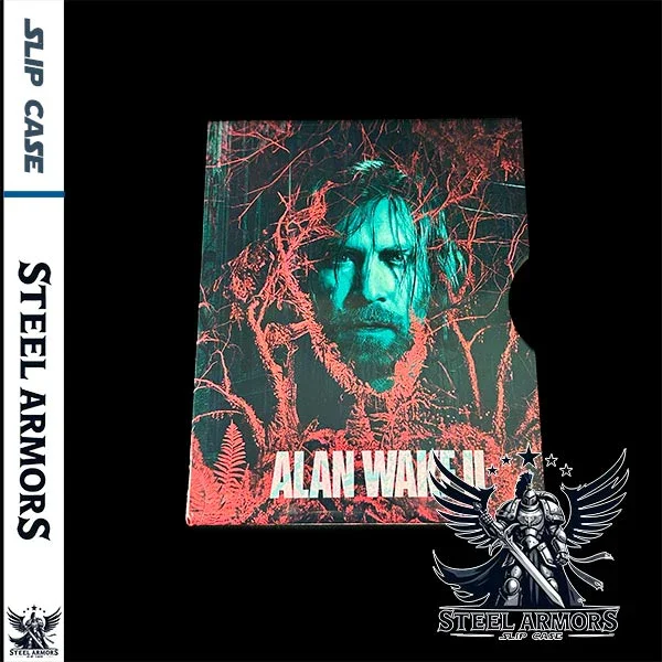 

ALAN WAKE 2 DARKNESS EDITION Slip Case SteelArmors (Customization,Steel case,Game CD not included)