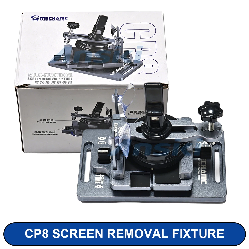 MECHANIC CP8 360° Rotating Screen Removal Fixture Universal Phone LCD Back Cover Separator Clamp Mobile Repair Fixture Tool image 3