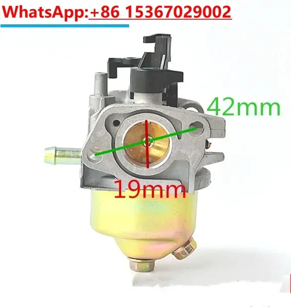 1P70F Carburetor automatic choke 19mm fits 1P70F 1P70 1P75F 1P75 LONCIN 196CC vertical shaft engine motor lawn mower carburettor