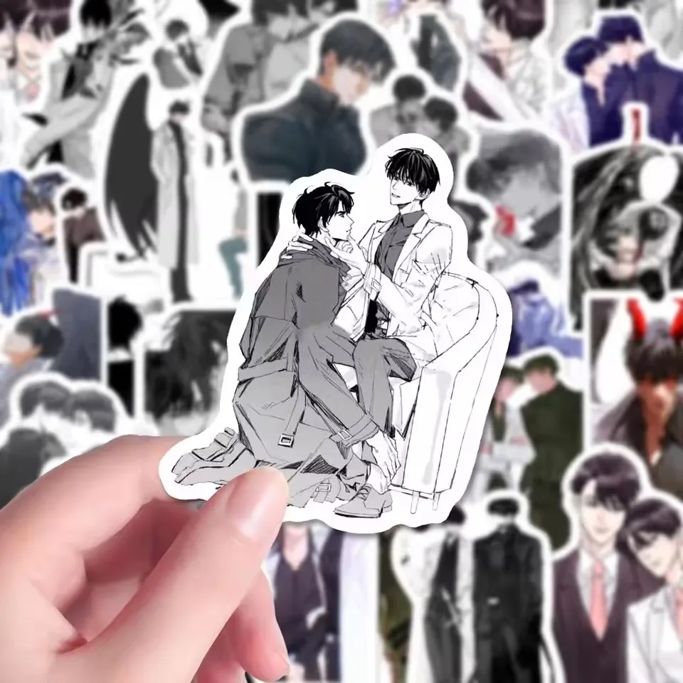 65 Sheets/Set Korean Manga Omniscient Reader's Viewpoint Sticker Hand Account Mobile Phone Case Sticker Waterproof