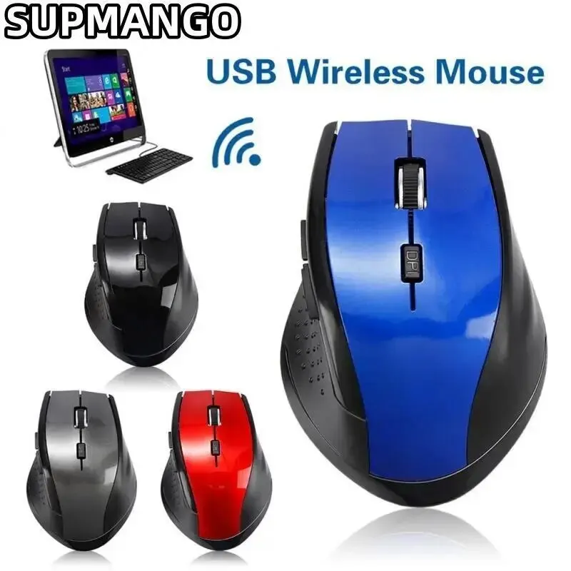 Mini 2.4 GHz Wireless Optical Mouse Portable Mice Wireless USB Mouse For PC Laptop Notebook