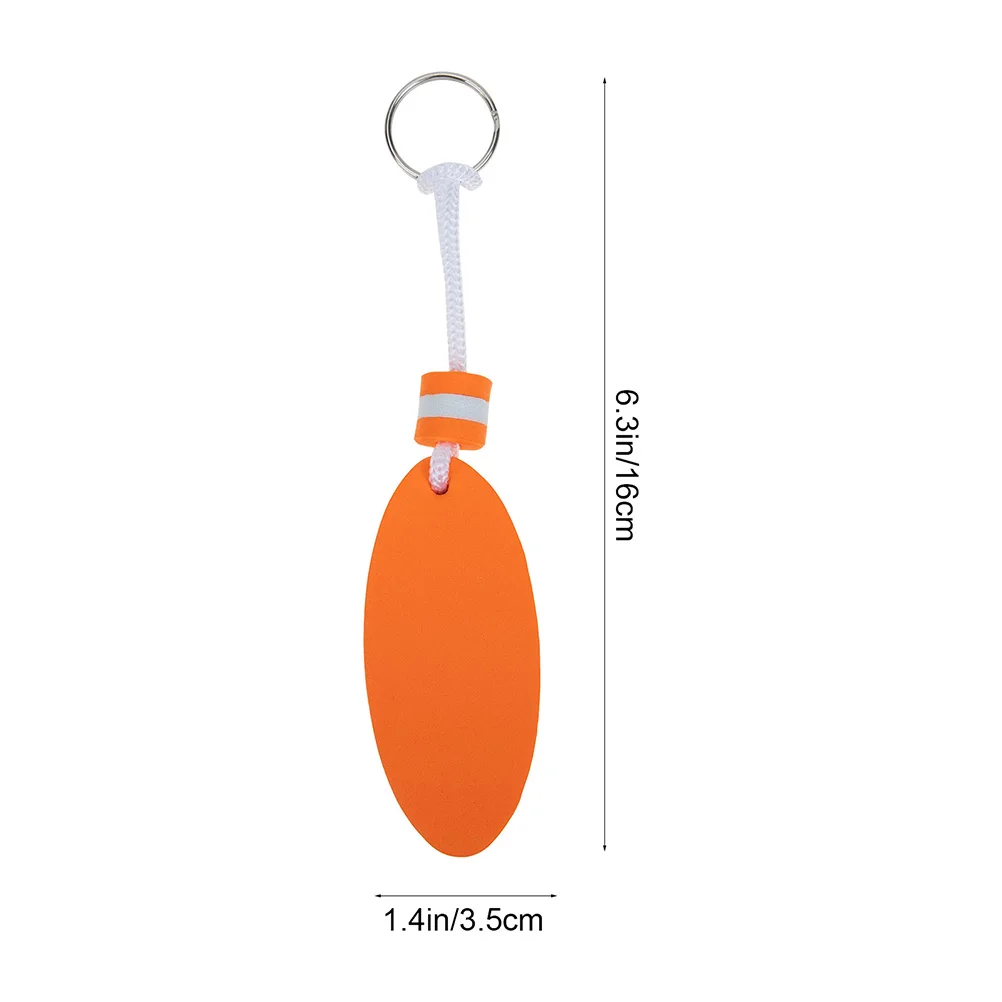 พวงกุญแจลอยน้ำมี6ชิ้นพวงกุญแจลอยน้ำพวงกุญแจสำหรับเล่นกีฬาทางน้ำพวงกุญแจรูปกระดานโต้คลื่นอุปกรณ์เสริมสำหรับกีฬาทางน้ำ