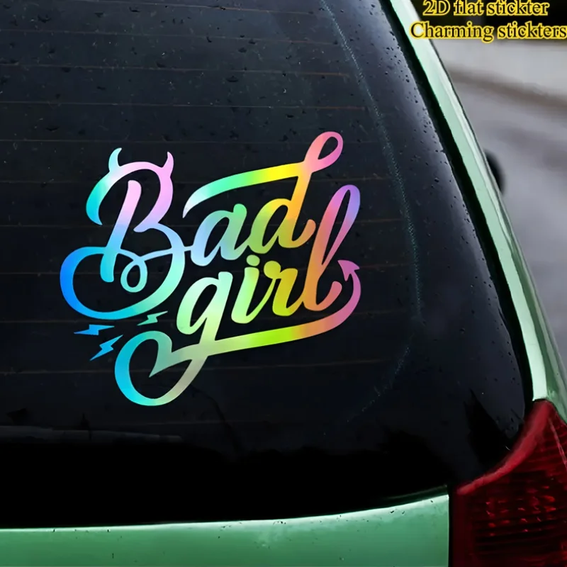 Flat 2D Stickers Featuring Bad Girl Designs, Perfect for Cartoon Enthusiasts And Lovers. Offering a Creative And Humorous Touch