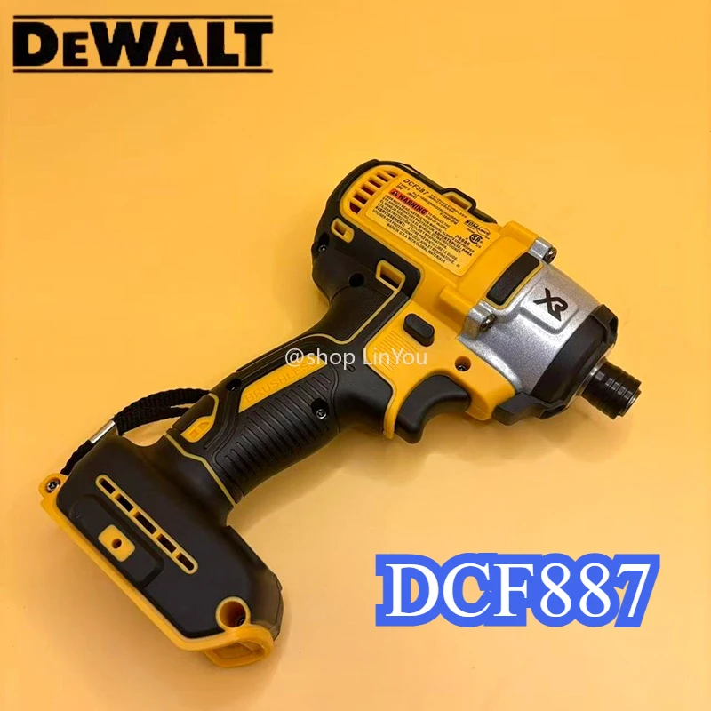 디월트 DCF887 브러시리스 전동 임팩트 드라이버 무선 스크류드라이버 전동 임팩트 드릴 디월트 20V 배터리용(배터리 미포함)