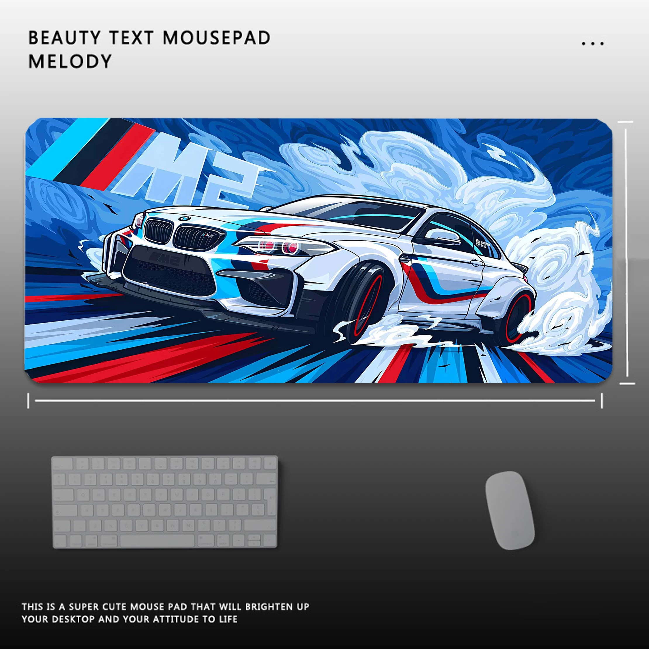 

Sports Car Mouse Pad Computer XXL Gaming Accessories Office Gamer Keyboard Desk Mat Non-Slip Laptop Large Anime GTR Mousepad