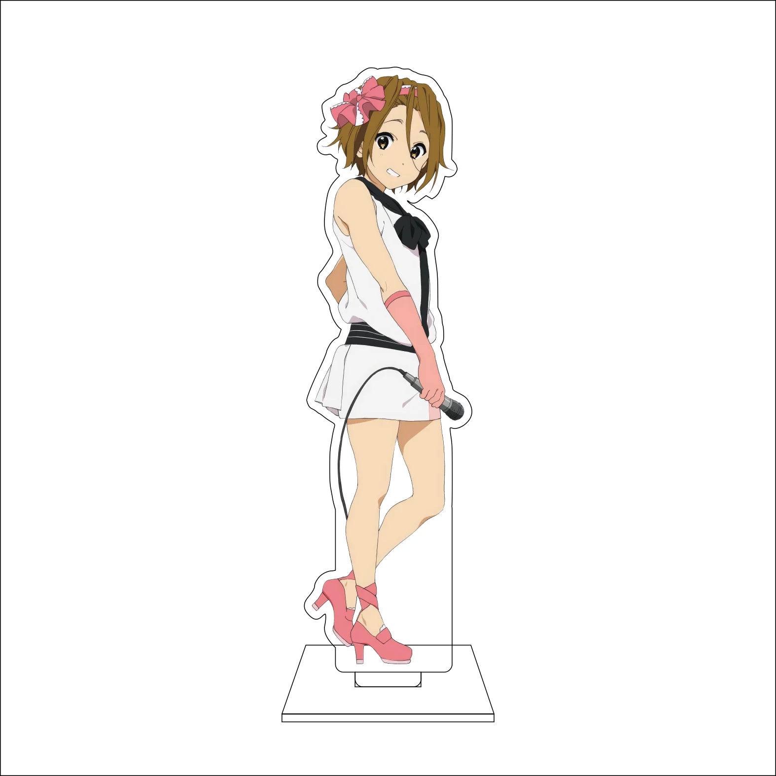 16CM Anime K-ON！Cosplay Acrylic Figure Stand Plate Kotobuki Tsumugi Tainaka Ritsu Akiyama Mio Hirasawa Yui Ornaments Gifts view 5