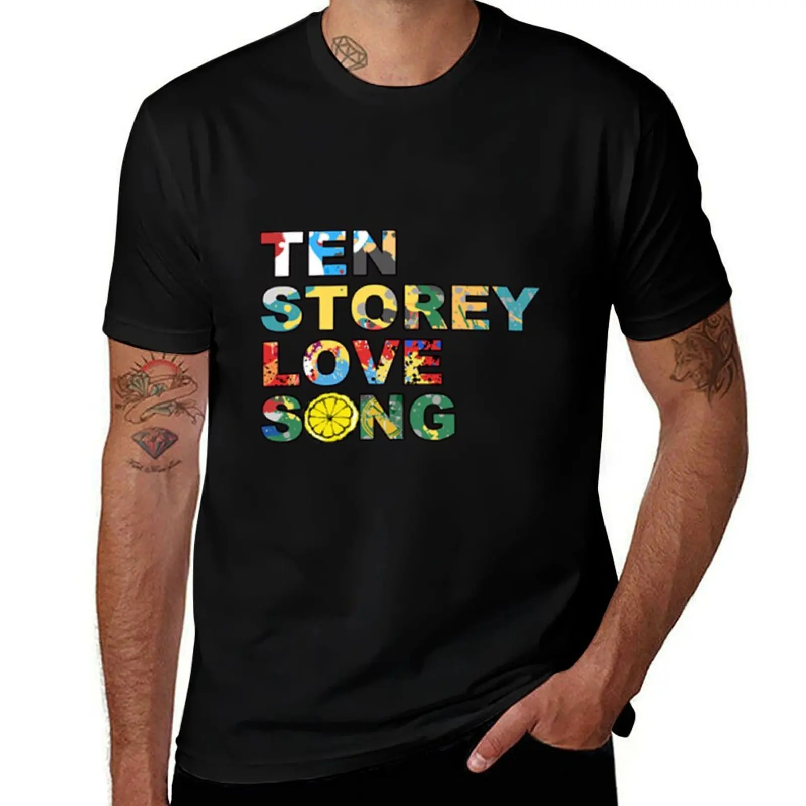 The Ten Storey Love Song Madchester T-Shirt Anti-Pilling Casual T-Shirt