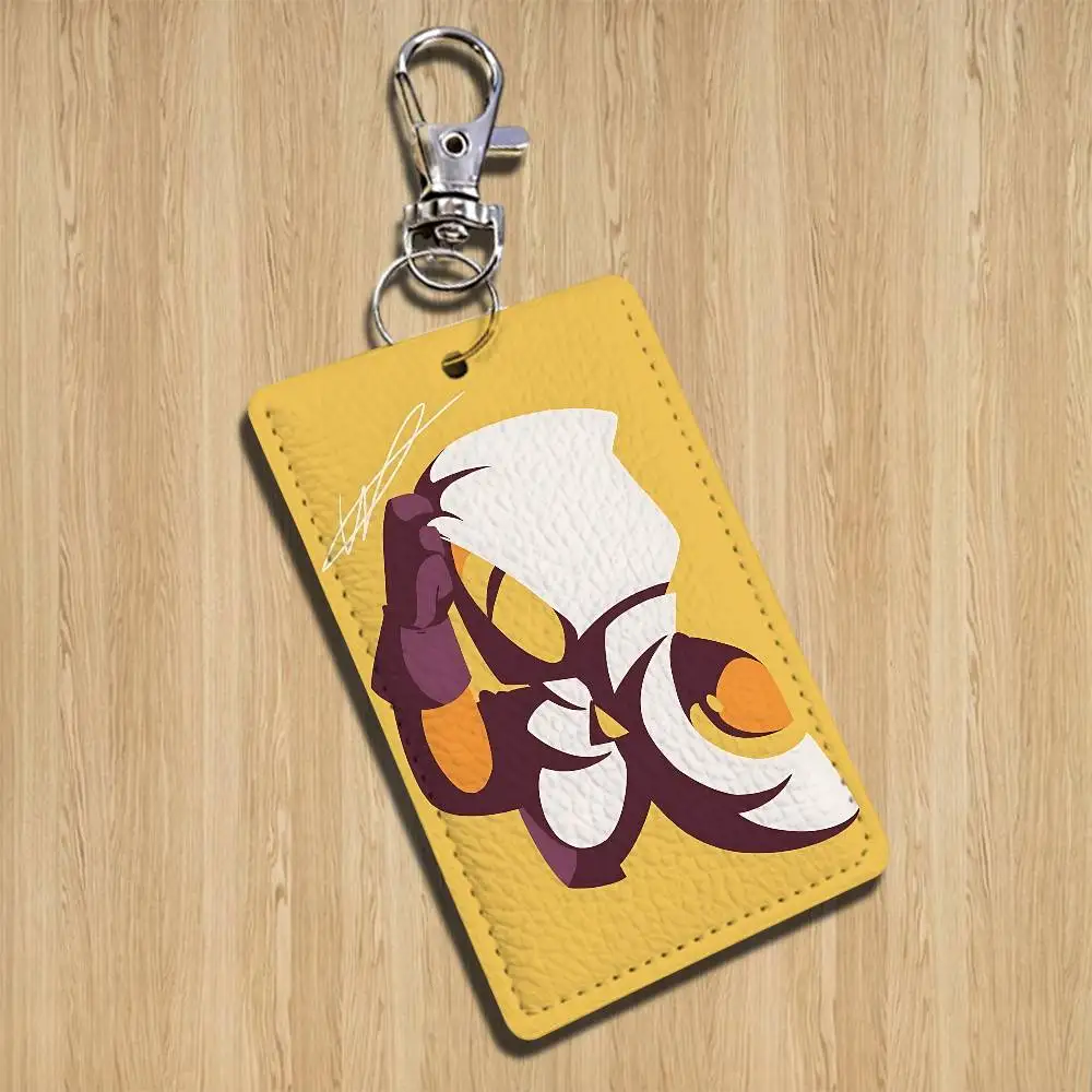 Grimwalker Hunter cool The Owl House Card Holder Keychain Key Ring Door Lock Access Protective Case For Security Gift image 4