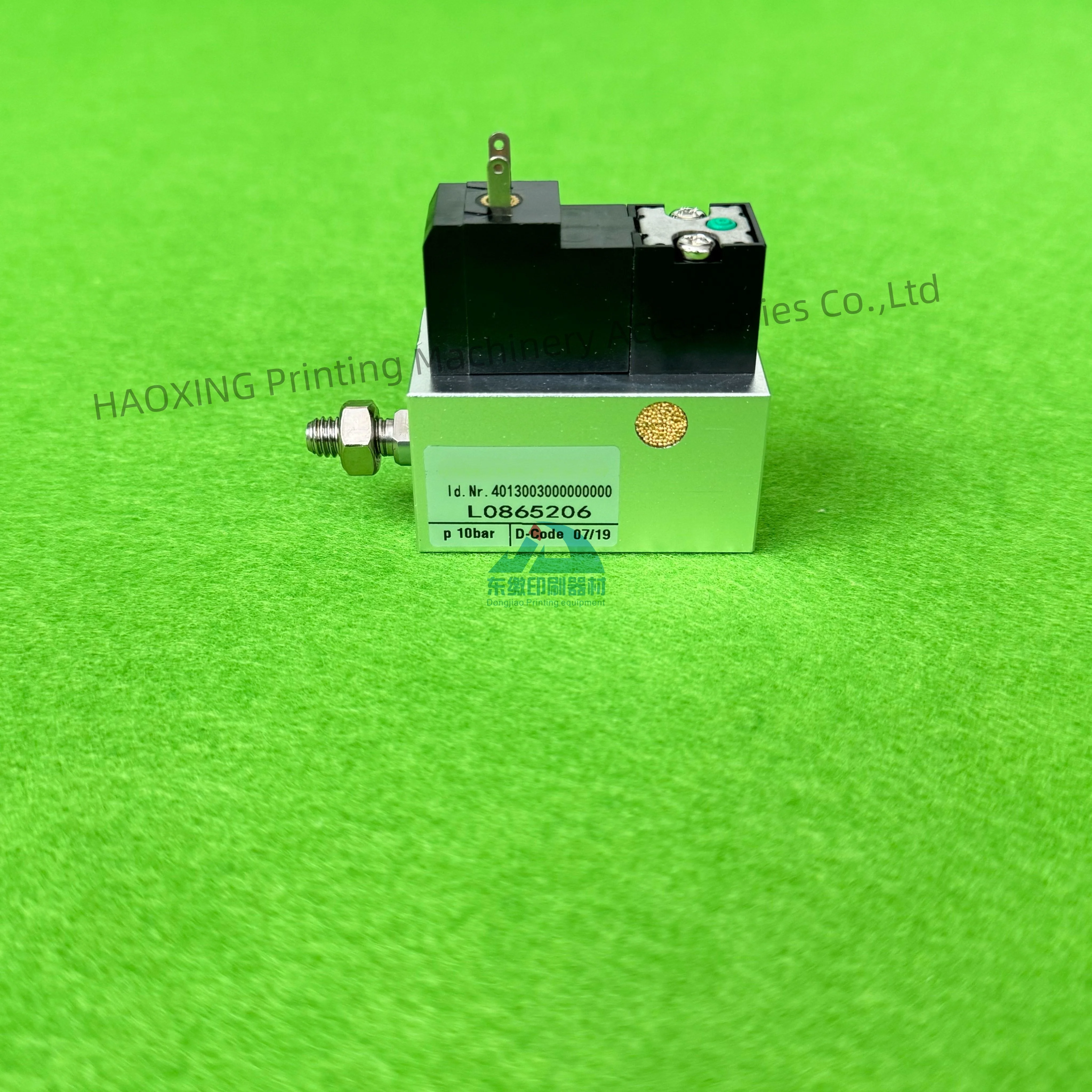 

Printing Machinery Spare Parts Solenoid Valve L0865206 for KBA Offset Printing Accessories Solenoid Valve L0865206 Good Quality