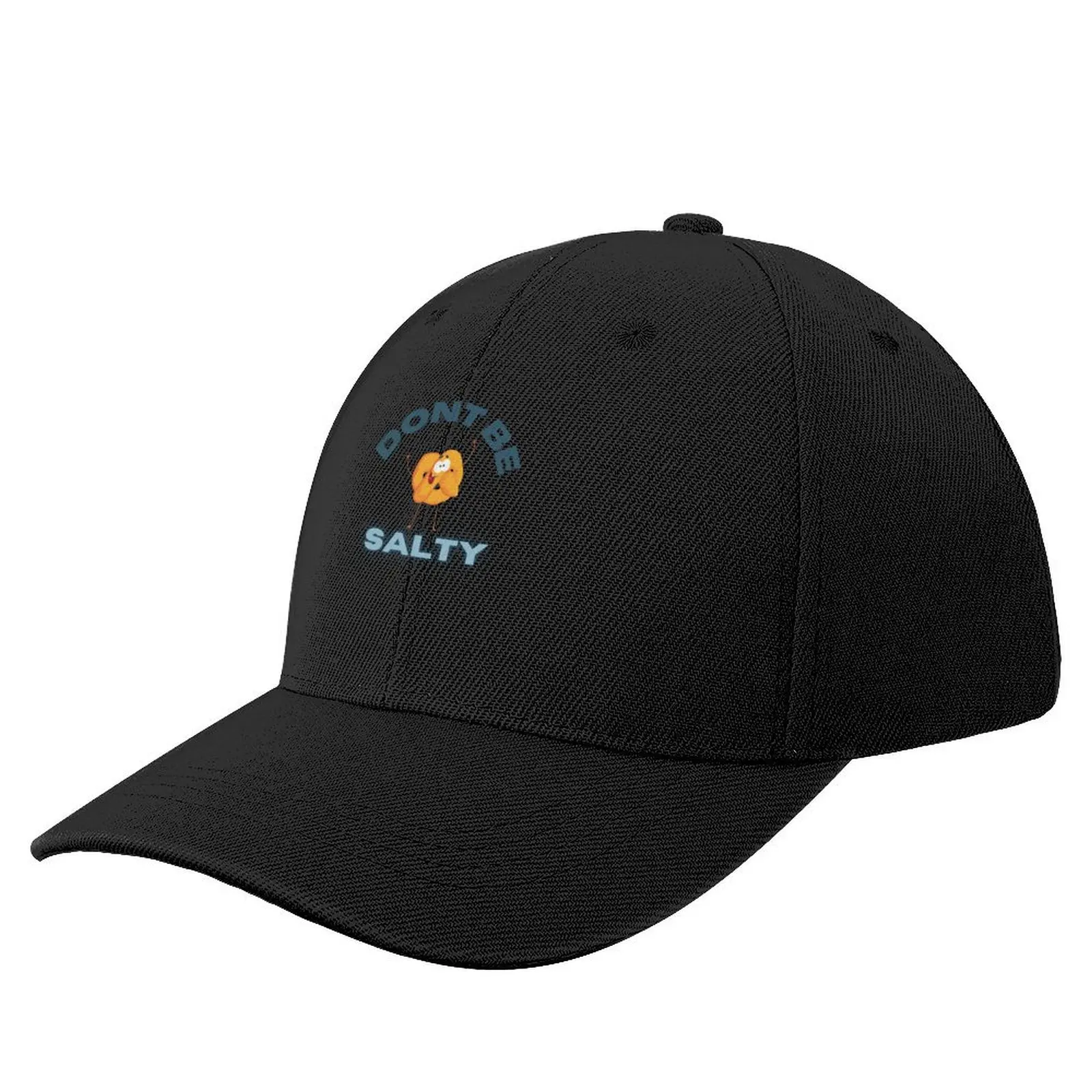 FUNNY Pretzel - Don't Be SaltyCap Baseball Cap Hat Baseball Cap Fishing cap Men Hats Women's