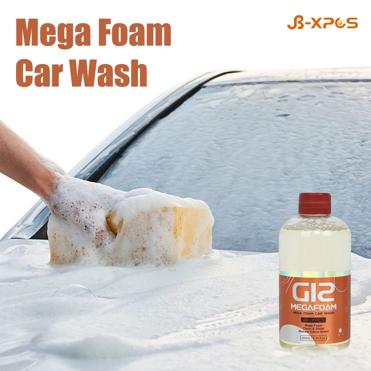 Car Cleaning Foam Liquid Restore luster Large Capacity High Concentration Super Foam Auto Washing Car Wash Supplies G12