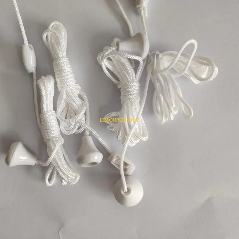 N58C 10pcs Interruptores techo Cable extracción 1.5 m Interruptores luz Pulga Cordillera luz del baño Cordillera
